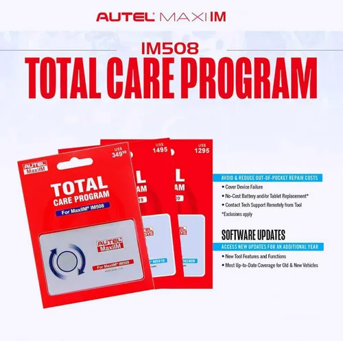 Miniatura 2 de Autel Programa de cuidado total para Autel MaxiIM IM508 S (tarjeta de actualización de 1 año IM508)