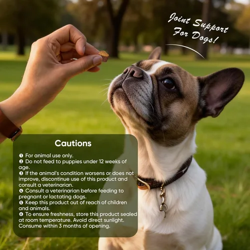 Miniatura 9 de Glucosamina para perros, 200 unidades de suplemento de apoyo para las articulaciones, condroitina para perros y cadera y articulaciones, golosinas
