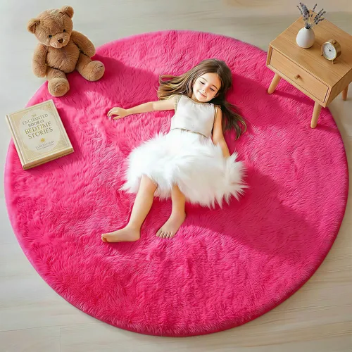 Miniatura 83 de ONASAR - Alfombra de pasillo negra de 2 x 6 pies, esponjosa, lavable, ultrasuave, afelpada, peluda, tapete para bebés, dormitorio de niños, armario