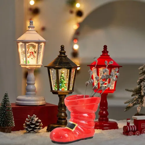 Miniatura 5 de Soporte para pinceles,Organizador de pinceles de cerámica,Florero pequeño (rojo, pequeño)