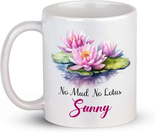 Miniatura 9 de Taza de café personalizada con nombre para yoga, taza de té de yoga con divertido diseño de perezoso, taza de inspiración para yoga y amantes