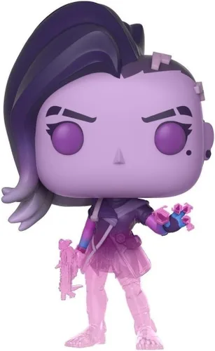 Pop Funko Games Overwatch Sombra #307 (Translúcido)