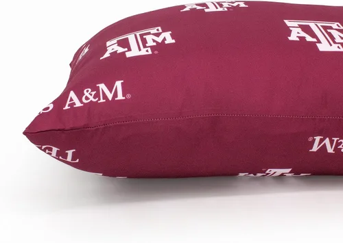 Miniatura 4 de College Covers Everything Comfy Texas A&M Aggies - Par de fundas de almohada, estándar, 20 x 30 pulgadas, incluye 2 fundas de almohada
