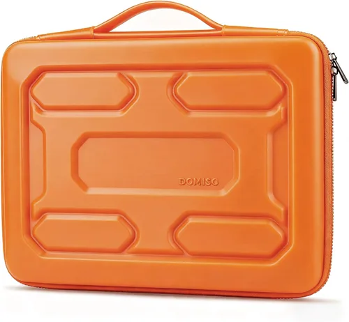 Miniatura 15 de DOMISO Funda para laptop de 13.3 pulgadas con asa, bolsa para computadora a prueba de golpes, funda protectora impermeable EVA para portátiles