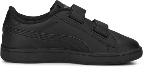 Miniatura 4 de PUMA Tenis unisex Smash 3.0 de cuero con velcro para niños