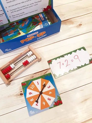 Miniatura 7 de hand2mind Centro de actividades de aprendizaje emergente Rekenrek, juegos de matemáticas para niños, ábaco para niños, manipuladores matemáticos