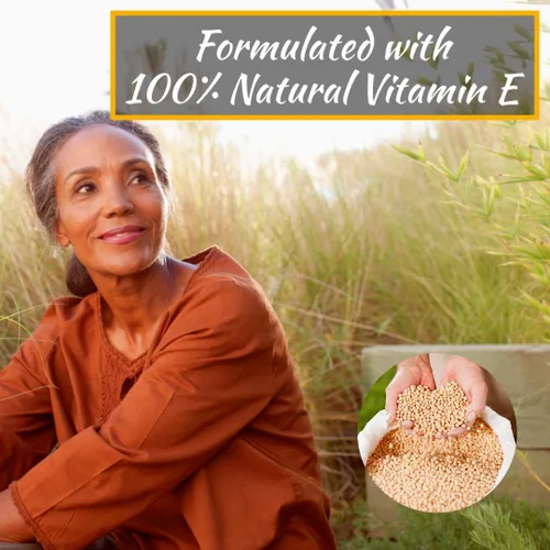 Miniatura 7 de Olympian Labs Vitamina E TOCOMIN COMPLETA, 200IU 60 cápsulas blandas, combate los radicales libres, apoya el cerebro, la piel y el cabello, 60