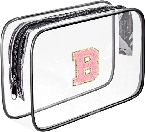 Miniatura 12 de Bolsa de aseo transparente Fodofodo, bolsa de aseo de viaje portátil, bolsa de maquillaje impermeable, organizador de almacenamiento de cosméticos