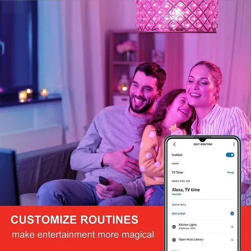 Miniatura 7 de Sengled Kit de inicio de bombilla inteligente, bombillas inteligentes que funcionan con Alexa, Google Home, bombilla que cambia de color, bombillas