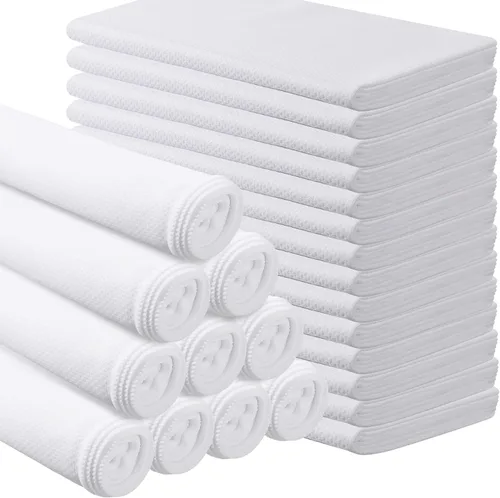 Miniatura 7 de BBTO 12 toallas refrescantes por sublimación a granel para deportes de 40 x 12 pulgadas, toalla blanca de sudor de golf, toalla de gimnasio