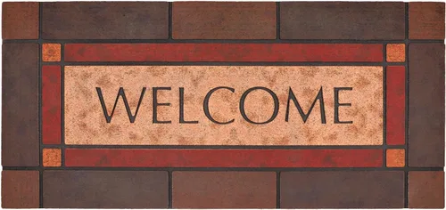 Miniatura 9 de Tapete de Bienvenida Grande de 47"x22" para Exteriores de Servicio Pesado con Respaldo de Goma Antideslizante - Tapete Duradero para Puerta Exterior