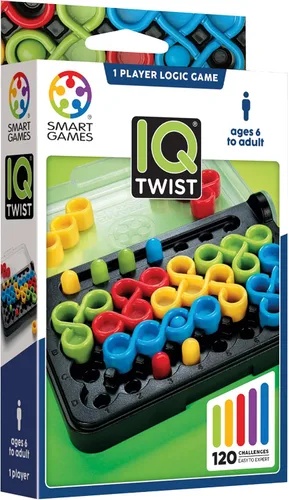 Miniatura 10 de SmartGames IQ Focus – Puzle de color y lógica con 120 desafíos – Juego compacto de rompecabezas cerebrales para niños y adultos a partir de 7 años