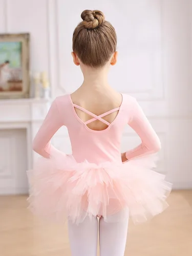 Miniatura 3 de EASTBUDDY Ballet Dress for Girls,Toddler Dance Leotard with Tutu Skirt Ballerina Outfit
