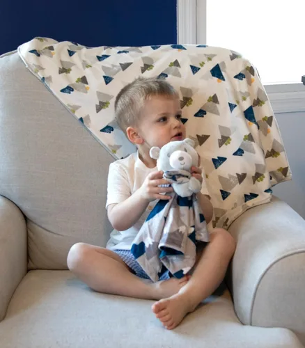 Miniatura 3 de Manta Snuggler de Minky con Animal para Niños, Bebés, Niños, Niñas, Manta de Seguridad Neutral de Género con Animal de Peluche