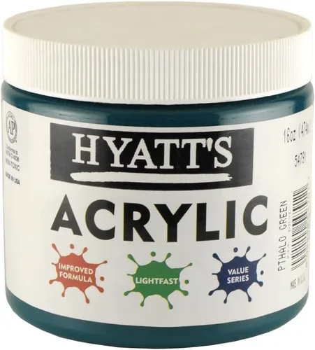 Miniatura 32 de Hyatt's Alizarine - Pintura acrílica carmesí Tubo de pintura acrílica de 2.5 fl oz de grado artístico Secado rápido y pintura no tóxica