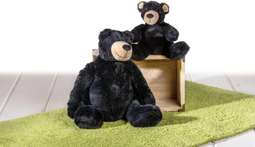 Miniatura 4 de Mary Meyer Oso de peluche de peluche suave, 14 pulgadas, oso negro