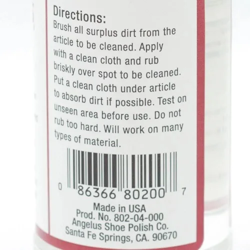 Miniatura 2 de Angelus 802 Limpiador de manchas, botella de 4 onzas (802-04-000)