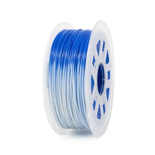 Miniatura 4 de Gizmo Dorks Filamento ABS de 0.069 in, 2.2 lbs para impresoras 3D, cambio de color azul a blanco