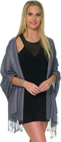Miniatura 36 de Pashminas, chales y mantones para usar con vestidos de noche y en bodas, grandes y suaves