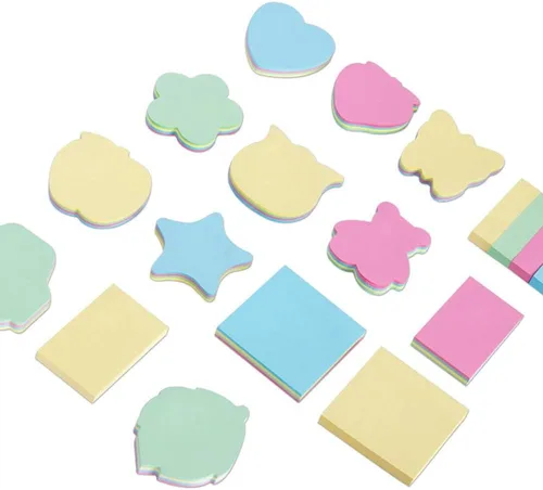 Miniatura 3 de ZCHING Notas Adhesivas Autoadhesivas, 100 Hojas/Bloc, 10 Blocs/Paquete en Caja, Fácil de Pegar para Escuela, Negocios, Familia, Excelentes Flower