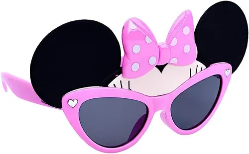 Sun-Staches Mickey or Minnie Mouse Sunglasses for Kids | Official Disney Accessory | Vacation, Park or Costume | Kid Size