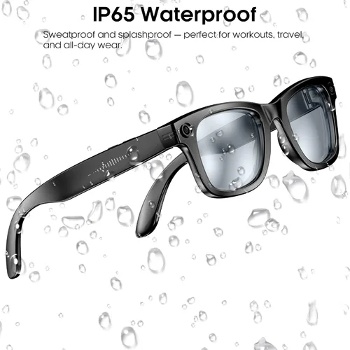Miniatura 6 de Yowow BIT Gafas de Cámara Inteligente 4K AI, Videos HD 1080P, Ultra-Ancho Anti-Vibración, Grabación de Vlog, Traducción AI, Asistente de Voz AI