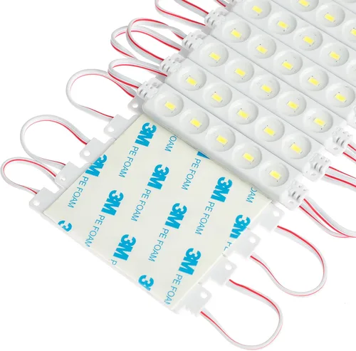 Miniatura 2 de Módulo LED DC12V blanco 6500K inyección 5 LED módulo 1,2 W con fuente de alimentación