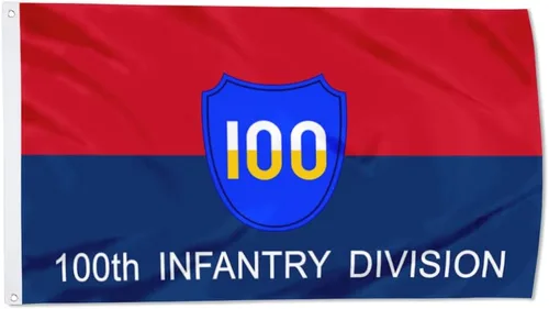 Miniatura 29 de Fyon Bandera militar de la 34ª división de infantería del ejército de 3 x 5 pies con 2 ojales de latón