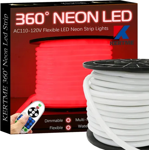 Miniatura 13 de luz LED de neón de 360 grados