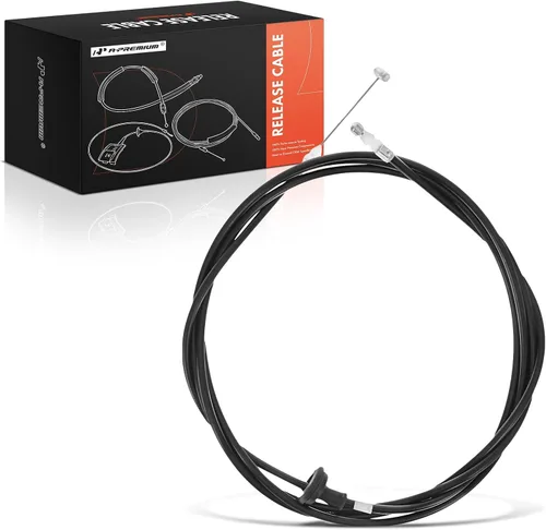 A-Premium Cable de liberación del capó delantero sin mango compatible con Honda Civic 1992 1993 1994 1995, 91.1 pulgadas