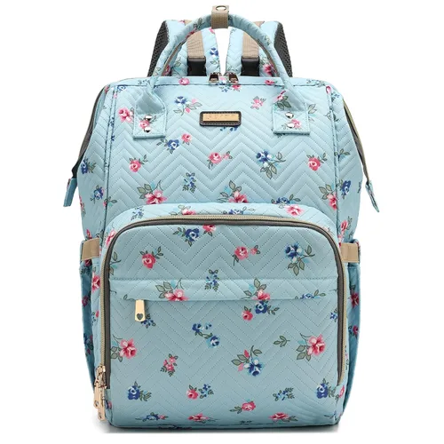 Miniatura 11 de Mochila para pañales, bolsas de pañales para bebés, niñas y niños, bolsas de bebé para mamás papás, bolsa cambiadora de pañales con bolsillos Azul
