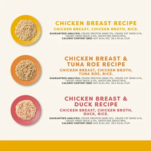 Miniatura 2 de Applaws Comida Húmeda Natural para Gatos, 8 Unidades, Potitos de Comida para Gatos con Ingredientes Limitados, Variedad de Pollo en Caldo, Potitos
