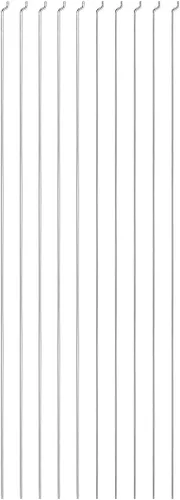 uxcell Piezas de acero de 0.059 in x 12.795 in (12,7 pulgadas) para repuesto de barras de tracción y empuje para avión RC (paquete de 10)
