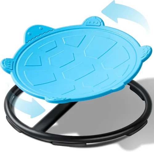 Silla giratoria de tortuga para niños autistas, juguete giratorio sensorial, silla giratoria para niños con autismo, asiento giratorio sensorial