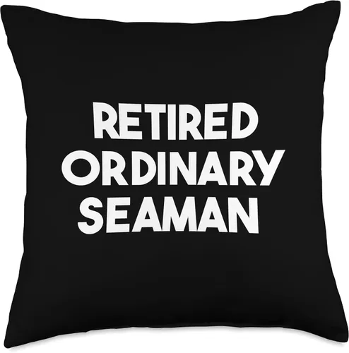 Miniatura 5 de Retired Ordinary Seaman Almohada de 16 x 16 pulgadas, multicolor