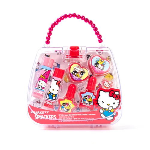 Miniatura 12 de Lip Smacker Princess Glam Bag - Juego de maquillaje, bálsamo labial, brillo labial, esmalte de uñas, loción Colección Princess Glam