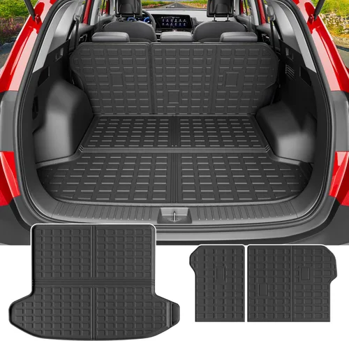 powoq Alfombrilla de Carga de Combustible e Híbrida Compatible con Kia Sportage 2023-2026 Forro de Carga Alfombrilla de Maletero TPE Respaldo Forro