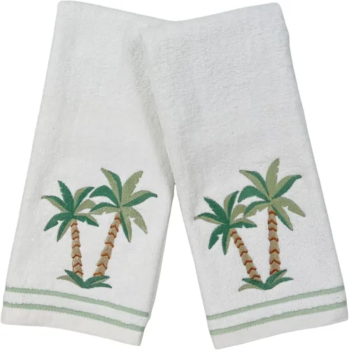 Miniatura 30 de Serafina Home Toallas de mano náuticas para huéspedes: Coastal Love Anchors The Soul, 2 piezas suaves y absorbentes