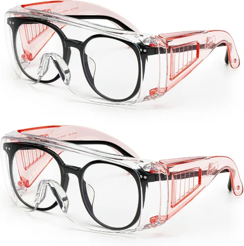 Miniatura 20 de UNCO - Gafas de seguridad sobre gafas, gafas protectoras, antiniebla, trabajo, gafas de seguridad sobre Negro