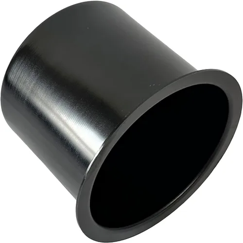 Miniatura 5 de SEETOOOGAMES Inserto de taza para mesa de póquer de aluminio jumbo con caída (paquete de 2) (negro)