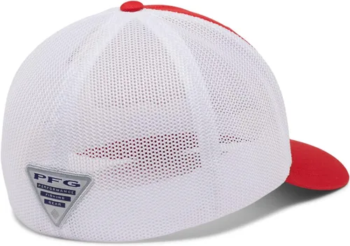 Miniatura 980 de Columbia - Gorra de malla con bandera con árboles unisex para adultos, corona alta