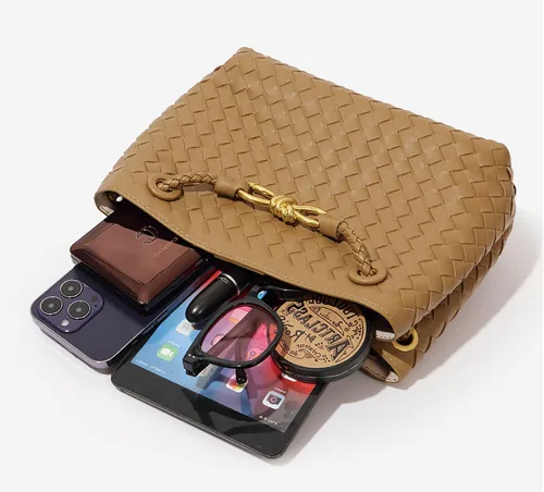 Miniatura 4 de Bolsos Hobo para mujer, bolso de mano tejido, bolso de hombro tejido, bolso cruzado, bolso tejido de moda, bolso de mano 2023