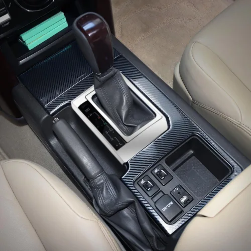 Miniatura 8 de Para Toyota Land Cruiser Prado 150 2010-2017 Accesorios de modificación decorativa interior Panel de caja de cambios central Lc150 Fj150