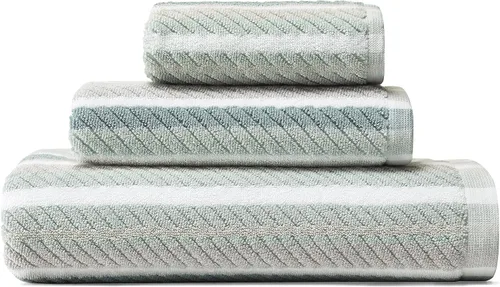 Miniatura 2 de Tommy Bahama - Toallas de baño, 100% suave y absorbente algodón con textura de sarga, baja pelusa y resistente a la decoloración, toallas de baño