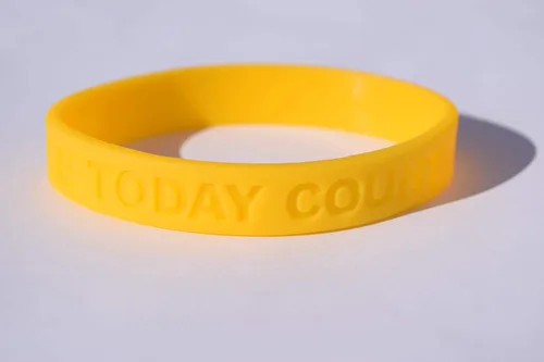 Miniatura 39 de Reminderband - Pulsera clásica de silicona 100% personalizada – Pulsera de goma de silicona personalizada – Personalizable, eventos, regalos, apoyo