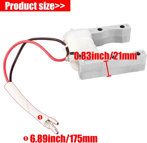 Miniatura 3 de Bobina Magneto para motores de 49 cc, 50 cc, 60 cc, 66 cc, 80 cc, 2 tiempos, motos motorizados, motores, Go Kart, ATV, Quad Scooter Performance 2