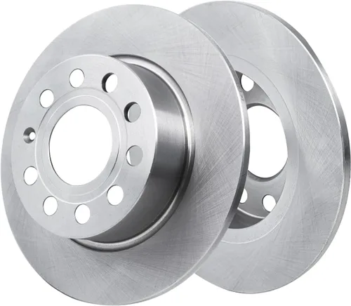 Miniatura 3 de Detroit Axle - Rotores de freno traseros para Volkswagen Beetle Jetta Golf SportWagen Audi A3 2010 2011 2012 2013 2014 2015 2016 2017 2018 2019