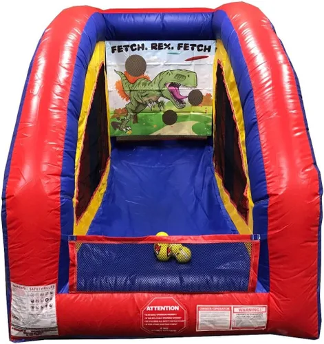 Miniatura 11 de Juegos de marco de aire sellado Ultralite Lanzamiento de bolas y bolsas Incluye marco, panel, soplador integrado, bolas y bolsa para patios