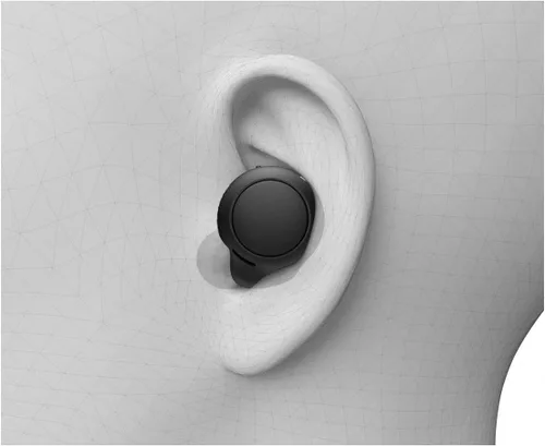 Miniatura 5 de Sony WF-C500 - Audífonos inalámbricos en el oído Bluetooth con micrófono y resistencia al agua IPX4, color negro