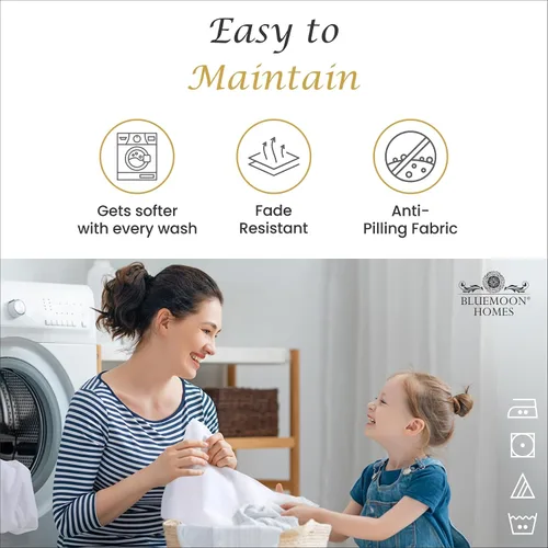 Miniatura 25 de Bluemoon Homes Sábanas de Algodón Egipcio Twin - Juego de Sábanas de 4 Piezas, Juego de Ropa de Cama de 1000 Hilos, Suave y Lujoso Juego de Sábanas